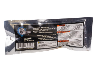 P2P .50 caliber Rubber Ball Rounds, 10ct