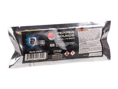 P2P Red/White Pepper Rounds, .50 cal, 10ct