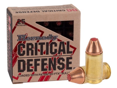 Hornady .380 Auto Critical Defense FTX, 90gr, 25ct