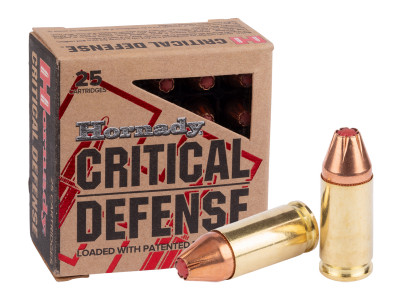 Hornady 9mm Luger Critical Defense FTX, 115gr, 25ct