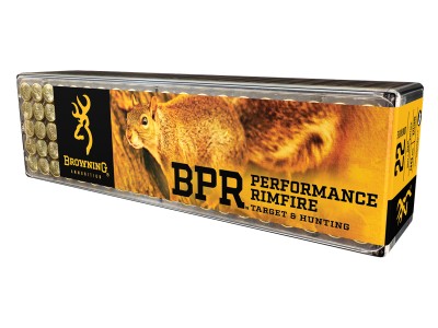 Browning .22 LR BPR Performance Rimfire HP, 40gr, 100ct