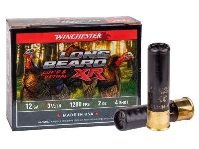Winchester 12GA Long Beard XR Lok'd & Lethal XR 2oz, 4 Shot, 10ct