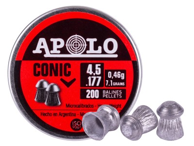 Apolo Conic .177 Cal, 7.1gr, 200ct