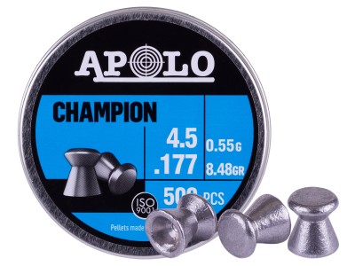 Apolo Champion .177 Cal, 8.48gr, 500ct