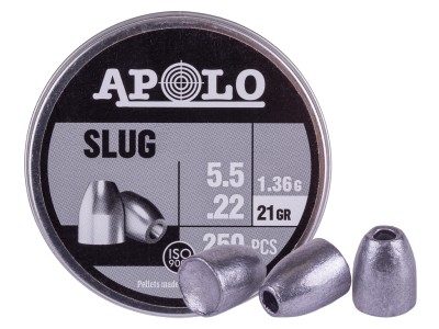 Apolo Slug .22 Cal, 21gr, 250ct