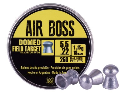 Apolo Air Boss Domed Field Target .22 Cal, 18gr, 250ct