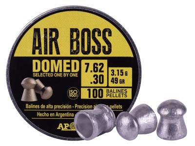 Apolo Air Boss Domed .30 Cal, 49gr, 100ct