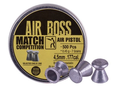 Apolo Air Boss Match Competition Air Pistol .177 Cal, 7gr, 500ct