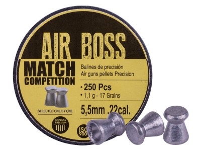 Apolo Air Boss Match Competition .22 Cal, 17gr, 250ct