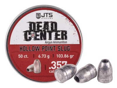 JTS Dead Center Precision Hollowpoint Slugs .357 Cal, 103.86gr, 50ct