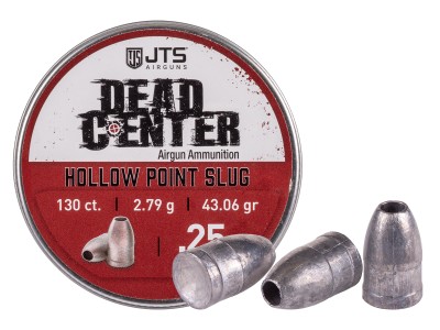 JTS Dead Center Precision Hollowpoint Slugs .25 Cal, 43.06gr, 130ct