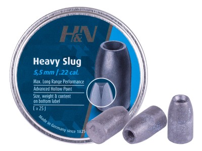 H&N Slug HP Heavy, .219 Cal., 35 Grains, Hollowpoint, 150ct