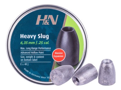 H&N Slug HP Heavy, .253 Cal., 38 Grains, Hollowpoint, 120ct