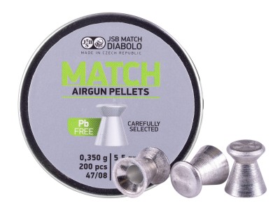 JSB Match Diablolo .177 Cal, 5.5gr, Wadcutter, Lead-Free, 200ct