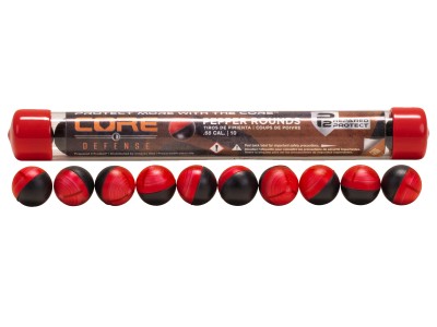 P2P Core Defense Pepper Rounds, .68 Cal, 10ct