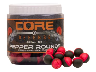 P2P Core Defense Pepper Rounds, .68 Cal, 100ct
