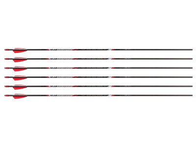 Black Eagle Rampage 400 Spine Arrows, 6 Pack