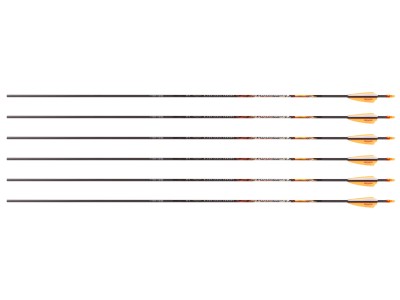 Black Eagle X Impact 350 Spine Arrows, 6 Pack
