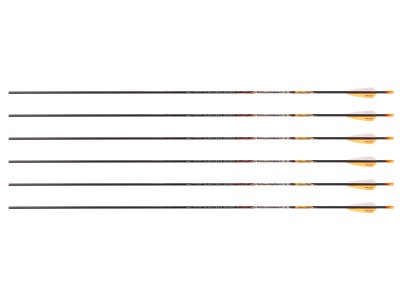 Black Eagle X Impact 500 Spine Arrows, 6 Pack