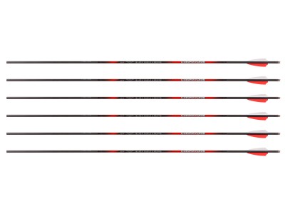 Black Eagle Carnivore 400 Spine Arrows, 6 Pack