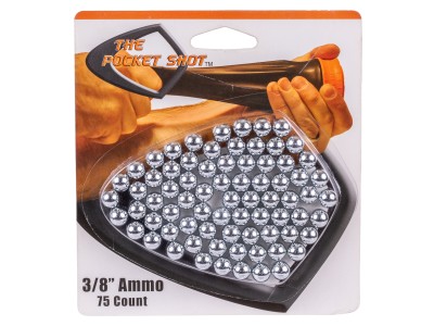 Pocket Shot 3/8" Steel Ammo, 75ct
