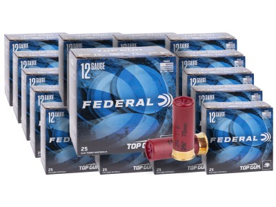 Federal 12GA Top Gun 1oz, 8 Shot, 1180 FPS, 500ct