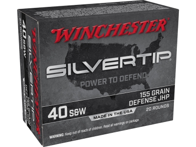 Winchester Silvertip, .40 S&W, 20