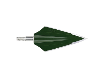 Zwickey Eskilite Broadheads Screw In 2 Blade 135 gr. 3 pk., Fixed, Green