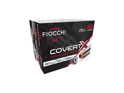 Fiocchi CovertX Handgun Rounds, .357 Magnum, 20