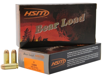 HSM Training 10mm Auto 200 gr Full Metal Jacket, 50
