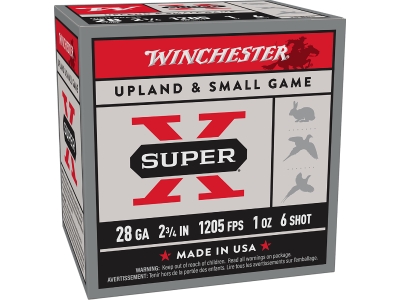 Winchester Super X Heavy Game Load High Brass, 28 Gauge , 25