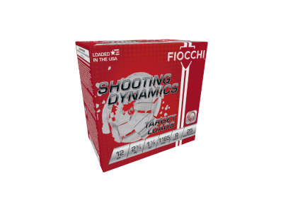 Fiocchi Shooting Dynamics Target Shotshell Loads, 12 Gauge, 25