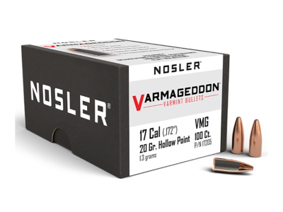 Nosler Varmageddon 17Cal, 100
