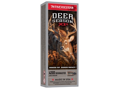 Winchester Deer Season XP 450 Bushmaster 250gr, .452 (11.48mm), .450 Bushmaster, 20