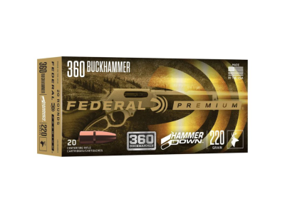 Federal HammerDown Rifle Cartridges, .360 Buckhammer, 20