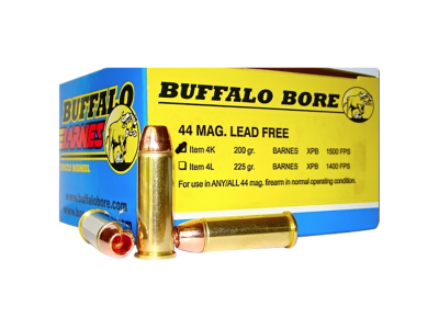 BBA Buffalo-Barnes Strictly Business Handgun Rounds, .44 Magnum, 20