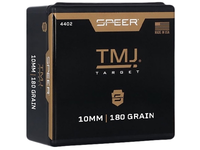 Speer TMJ 40Cal 180gr Total Metal Jacket, 100