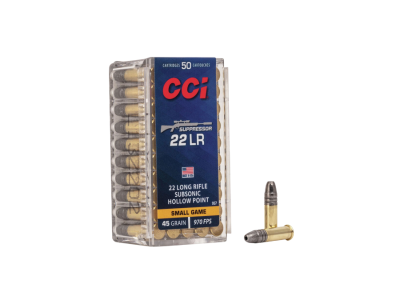 CCI Suppressor, .22 LR, 50