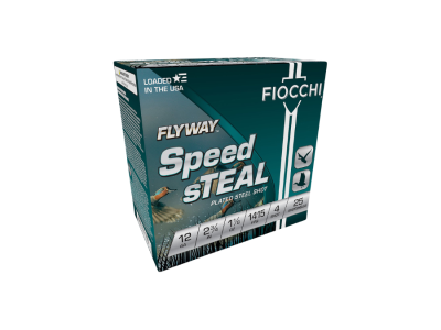 Fiocchi Flyway Speed sTEAL Shotshell Loads, 12 Gauge, 25