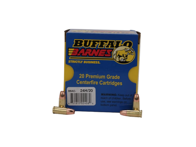 BBA Buffalo-Barnes Centerfire Handgun Rounds, 9mm Luger, 20