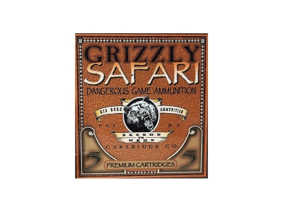 Grizzly Solid Brass Hunting Rifle Ammo, .458 Lott