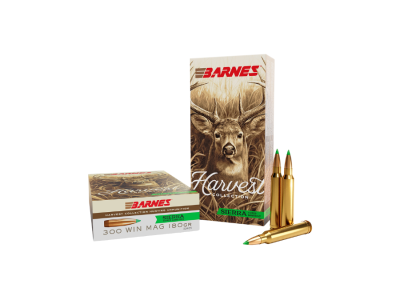 Barnes Harvest Collection Rifle Cartridges, .300 Winchester Magnum, 20