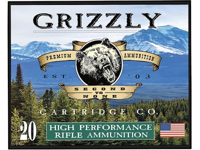 Grizzly 357Mag 148gr Full Metal Jacket Flat Point, .357 Magnum, 20