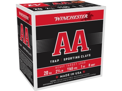 Winchester AA Heavy, 20 Gauge, 25