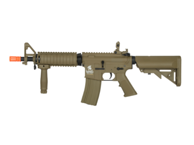 Lancer Tactical MK18 MOD 0 AEG Airsoft Rifle, Gen 2, Tan