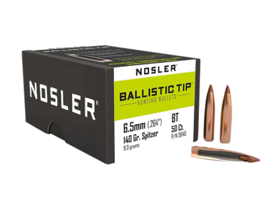 Nosler Ballistic Tip 6.5Creedmoor, 50