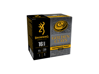 Browning Golden Clays Shotshell Loads, 16 Gauge, 25
