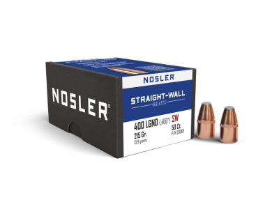 Nosler Straight Wall Reloading Bullets, .400 Legend, 50