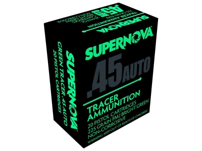 Supernova Green Tracer, .45 ACP, 20