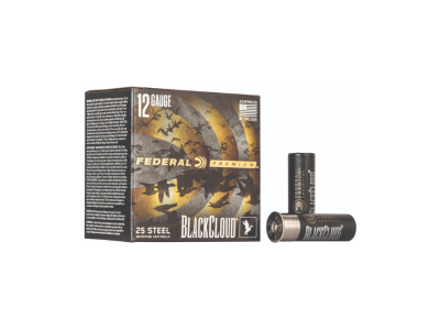 Federal Black Cloud FS Steel Shotshell Loads, 12 Gauge, 25